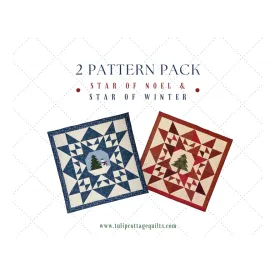 Tulip Cottage Quilts | Star of Noel and Star of Winter Patterns